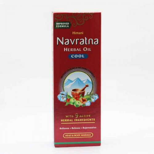 Navratna Plus Herbal Cool Hair Oil 300ml