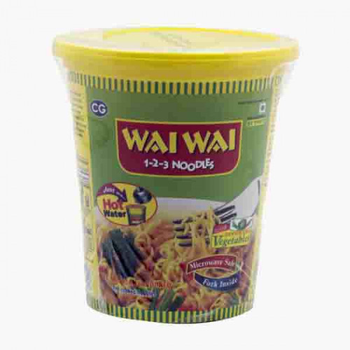 Wai Wai Vegetable Cup Noodles 65g