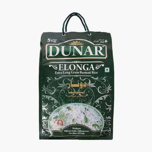 Dunar Elonga Xl Grain Basmati Rice 5kg