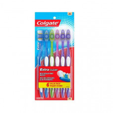 Colgate Toothbrush M Zigzag Valuepack 6'S