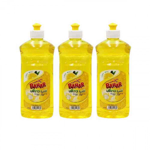 Bahar ULitrea Lemon Dishwash Liquid 3 x 500ml