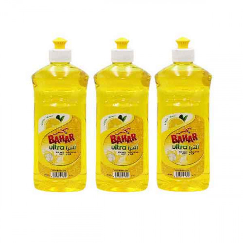 Bahar ULitrea Lemon Dishwash Liquid 3 x 500ml