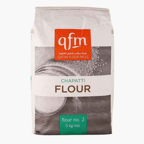 Qfm Flour No.2 Chappati Flour 5kg