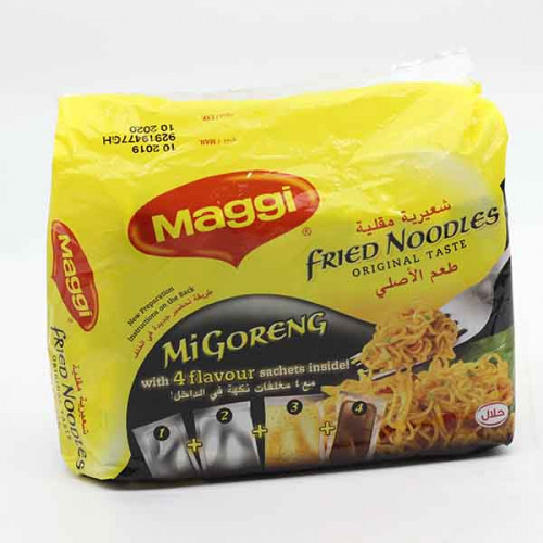 Nestle Maggi Fried Orginal Taste Noodles 72g x 5 Sachet