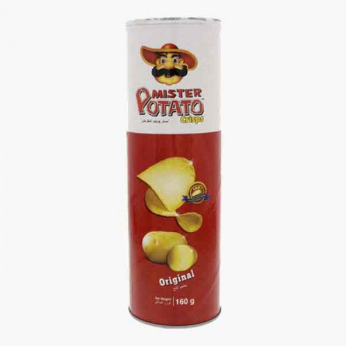 Mister Potato Crisps Potato Chips, Hot & Spicy - (160g) 