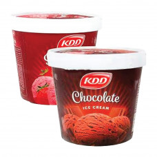 Kdd Ice Cream Assorted 1 Ltr X 2s