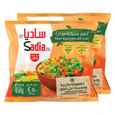 Sadia Frozen Mix Vegetables 450Gm X 2S