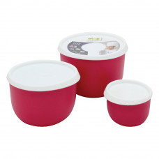 Xpo Berry Vacuum Sealed Container 3Pc Set-Xpo8505
