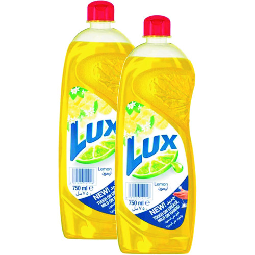 Lux Sunlight Lemon Dish Wash 2x750Ml