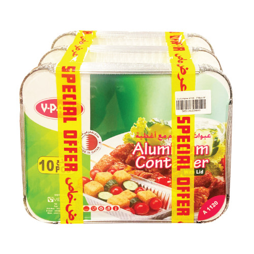 Alu Container A1120- 3X10Pcs  3 Pkt X10Pcs