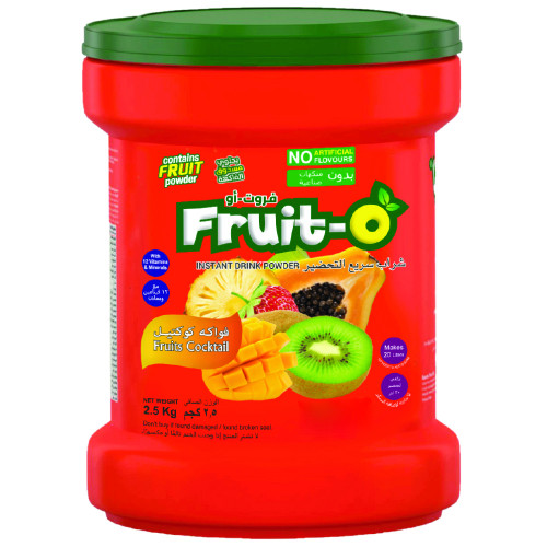 Fruit-O Instant Drink Cocktail (Natrl) 2.5 Kg