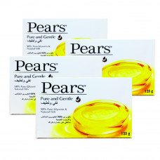 Pears Soap Astd 125G 4Pcs 