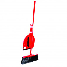 Sirocco Dustpan with Brush 8053+Broom with Handle 9203