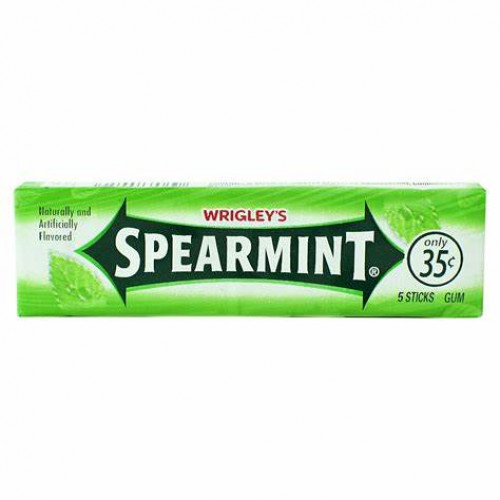 WRIGLEY SPEARMINT STICK 5S