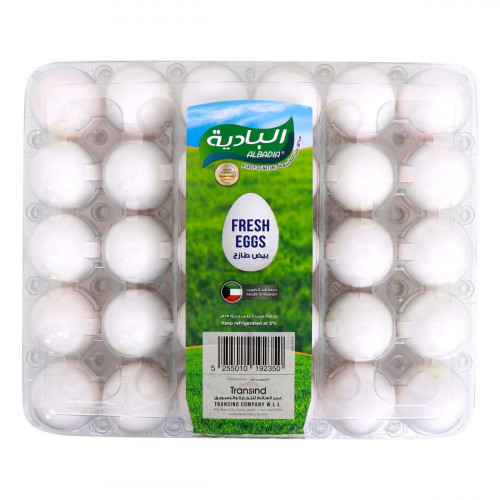 AL BADAIL PREMIUM WHITE EGGS 30S