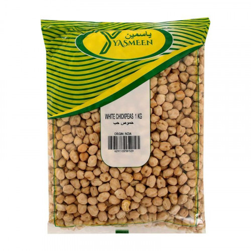 YAMEEN WHITE CHICK PEAS 1KG