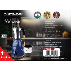 HAMILTON HT3352 2IN1 MIXER GRINDER