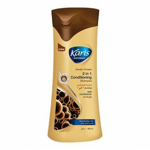 KARIS KERATIN PORTEIN 2 IN 1 COND SHAMPOO 400ML