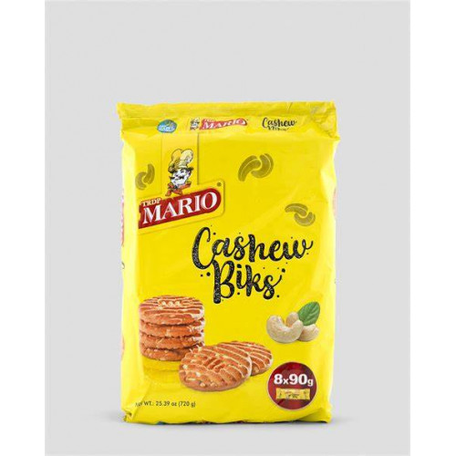 MARIO CASHEW BIKS BISCUITS 720GM