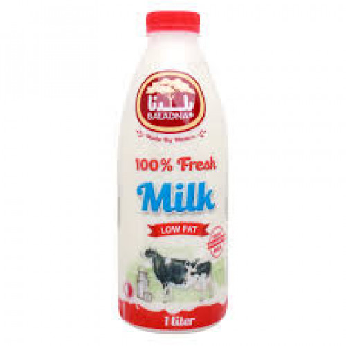 BALADNA FRESH COW MILK LOW FAT 1L