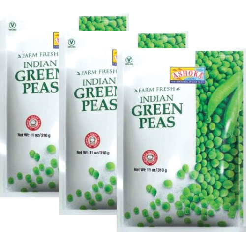 Ashoka Frozen Green Peas 3X310Gm