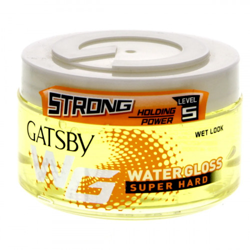 Gatsby Water Gloss Yellow Hair Gel Super Hard 150g