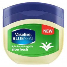 Vaseline Blue Seal Aloe Fresh Petroleum Jelly 100ml -- فاسلين بلوسيل جيلي بتروليم أصلي 100مل 