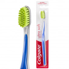 Colgate Ultra Soft Premium Manual Toothbrush -- فرشاة أسنان يدوية كولجيت فائقة النعومة بريميوم