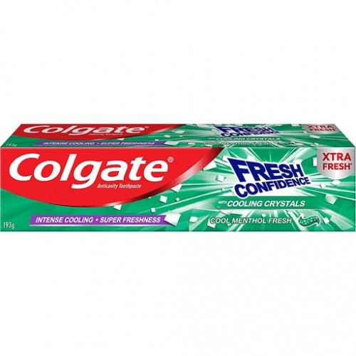 Colgate Toothpaste Fresh Confidence Cool Menthol Fresh -- كولجيت معجون أسنان ثقة بالمنثول المنعش