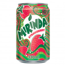 MIRINDA DRINKS STRAWBERRY CAN 330ml -- مارندا علبة شراب فراولة 330مل