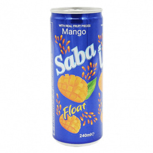 Saba Mango Float Drink 240ml -- سابا شراب مانجو عوامة 240مل