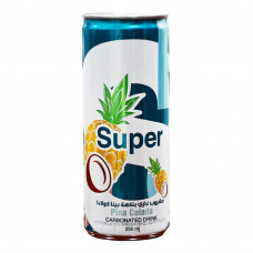 Super Pina Colada Carbonated Drink 250ml -- سوبير بينا كولادا شراب كاربونيتد250مل