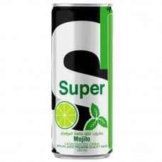 Super Mojito Carbonated Drink 250 ml -- سوبير موجيتو كاربونتد شراب 250مل 