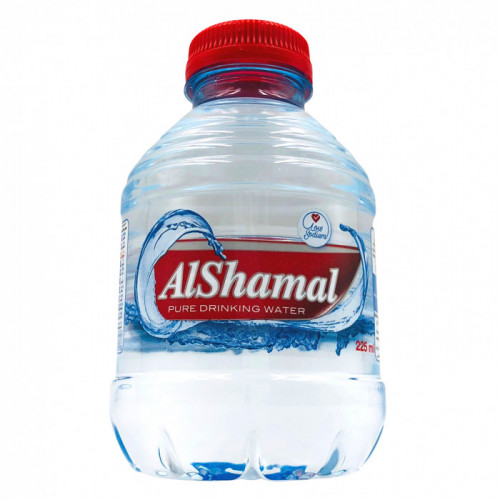 Al Shamal Pure Drinking Water 225ml -- الشمال شراب مياه 225مل 