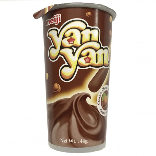 Meiji Yan Yan Choco Hazelnut Biscuit 44g -- ميجي يان يان شوكو هازيلنات بسكويت400ج