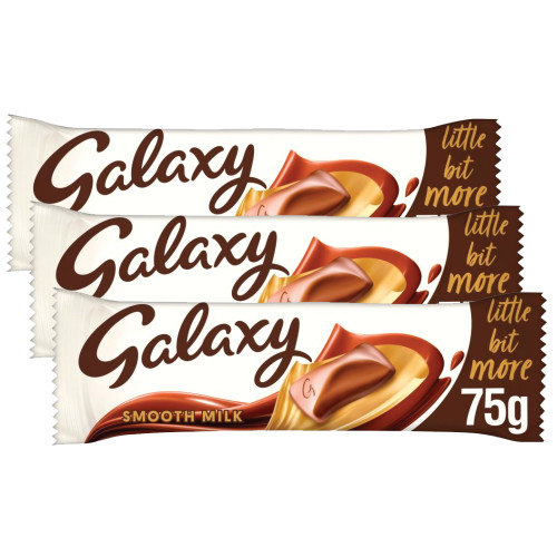 Galaxy Smooth Milk 3X75Gm