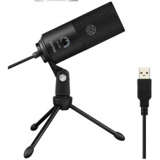 FIFINE USB Metal Condenser Recording Microphone for La-K669B -- ميكروفون تسجيل مكثفة معدني يو س بي فيفين