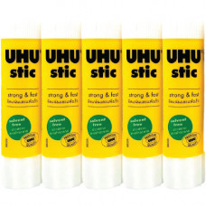 Uhu Solvent-Free Glue Stick 8.2Gm 5Pc