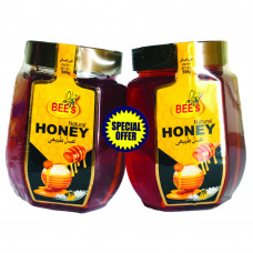 Bee Natural Honey 2X500Gm Assorted