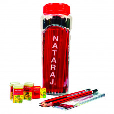 Nataraj 621 Ruby 36Ps Pencil+3Ersr+3Shrpnr+Ruler