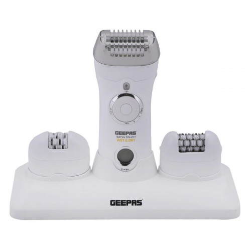 Geepas GLE86026UK Beauty Satin Touch 3-In-1 Epilator -- جيباس تجميل ساتين تاتش3في1آلة لنزع الشعر