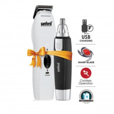 Sanford SF9700HNC Rechargeable Cordless Hair Clipper And Nose Trimmer Combo -- سانفورد كومبو مقص شعر ومشذبة أنف قابلة شحن 