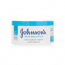 Johnson'S Skin Balance Face & Body Cream Dry & Sensitive Skin 300ml -- كريم جونسون للوجه والجسم للبشرة الجافة والحساسة 300 مل