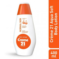 Creme21 Aqua Soft Body Lotion 400 ml -- كريم 21 لوشن أكوا سوفت للجسم 400 مل