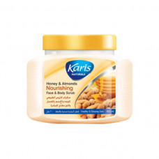 Naturals Honey & Almonds Nourishing Face & Body Scrub 600ml -- مقشر مغذي للوجه والجسم بالعسل واللوز الطبيعي 600 مل
