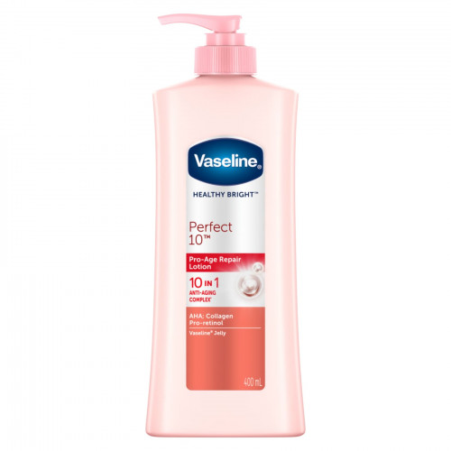 Vaseline Body Lotion Perfect 10 400ml -- لوشن الجسم من فازلين بيرفكت 10400 مل