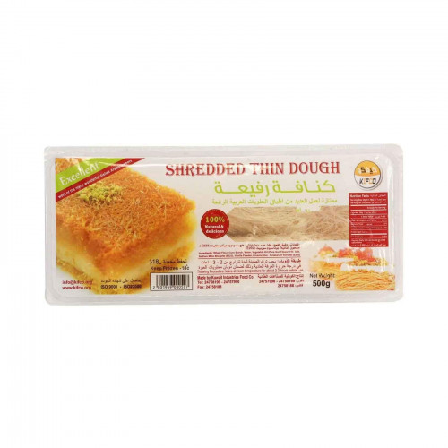 Kifco Shredded Thin Dough Pack 500g -- كنافة رفيعة مبشورة  كيفكو عبوة 500جم 