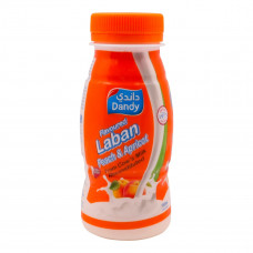 Dandy Flavoured Laban Peach & Apricot 180ml -- لبن منكهة بكوجة ومشمش دنادي 180مل 