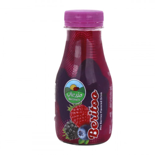 Mazzraty Beritoo Flavored Drink 240ml -- شراب بنكهة بيريتو مزرعتي 240مل
