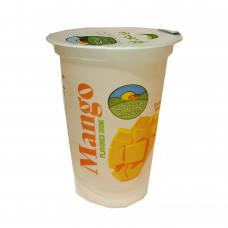 Mazzraty Mango Flavored Drink Cup 180ml -- كوب شراب منكهة مانجو مزرعتي 180مل 